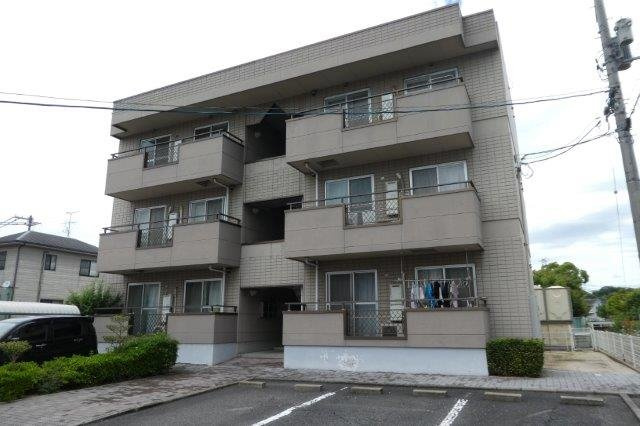 岡山市南区箕島の賃貸マンションの外観