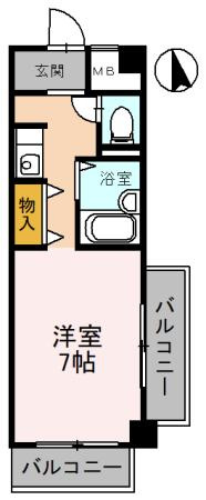 アヴァンセ21の間取り