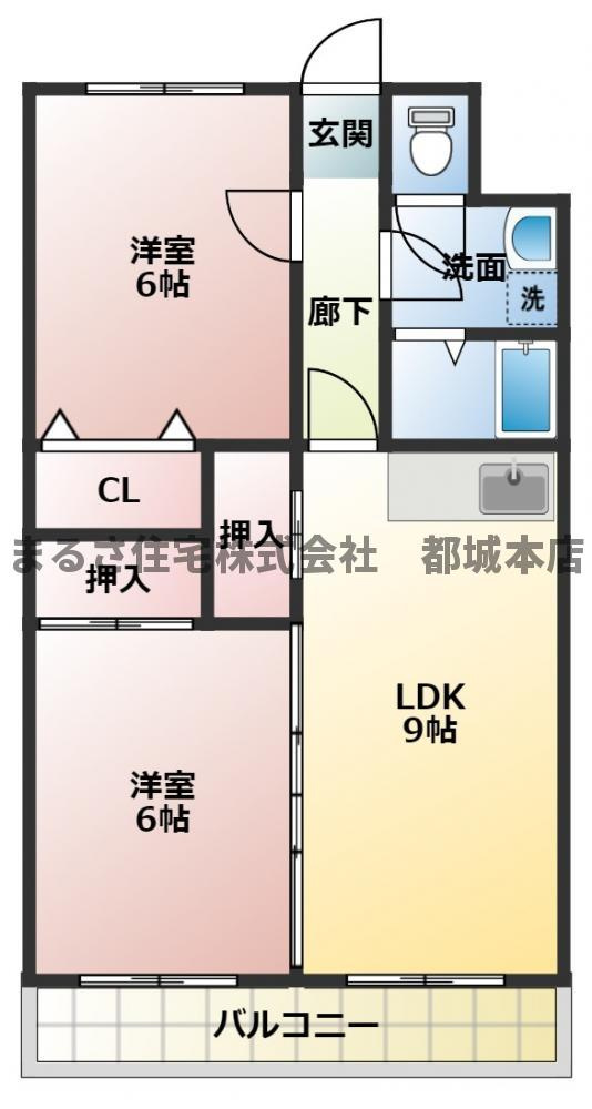 ピアコート旭の間取り