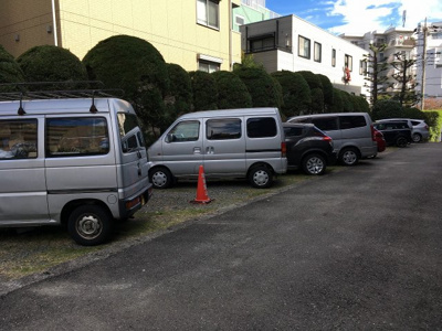 【駐車場】 | 桜台ドエル | 平置き駐車場