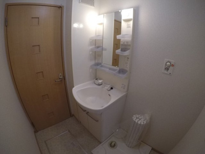 【独立洗面台】 | セジュール古城の坂Ｂ