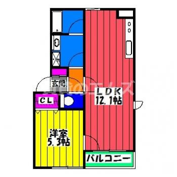 【間取り】 | ＩＬＧＲＡＮＤＥ諸岡 | ＩＬＧＲＡＮＤＥ諸岡の間取り