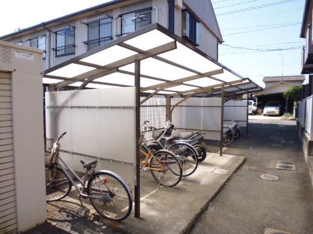 倉敷市連島中央５丁目のアパートのその他共用部分|駐輪場