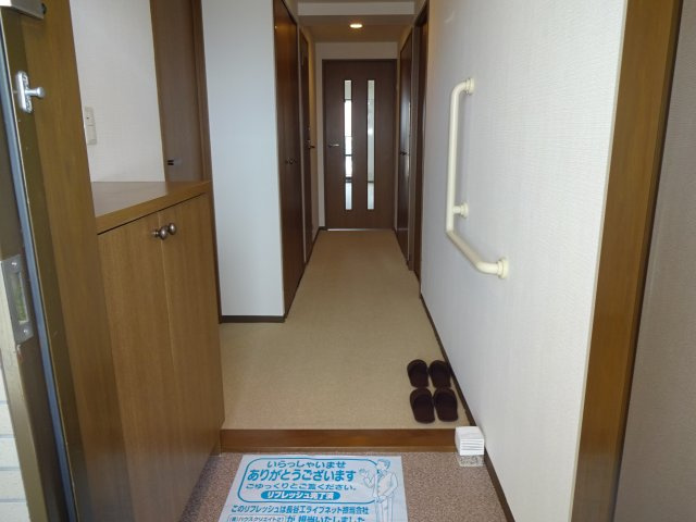 ベルグランデのエントランス