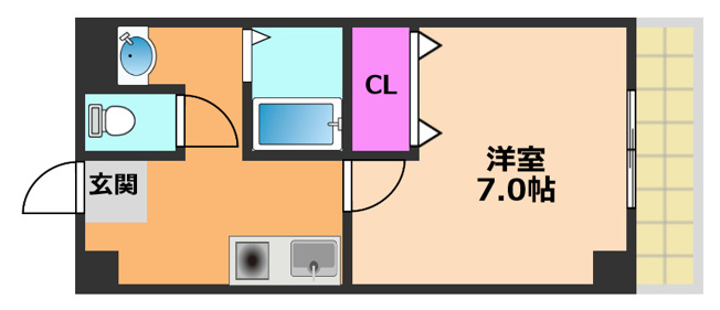 【間取り】 | フェリーチェ寺本