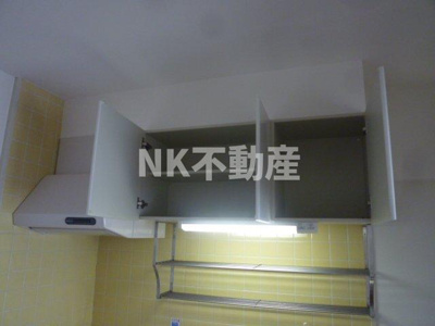 【キッチン】 | サーティ西尾（八戸ノ里賃貸） | キッチンの収納です