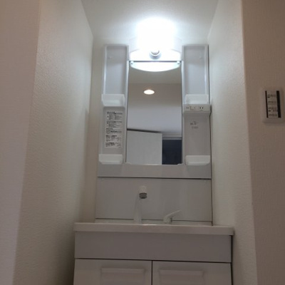 【洗面所】 | OS・SKYマンション鹿子 | 前回募集時の写真です
