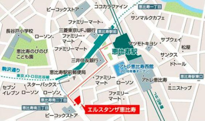【地図】 | エルスタンザ恵比寿