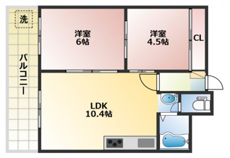 【間取り】 | 甲南シティハイム兵庫