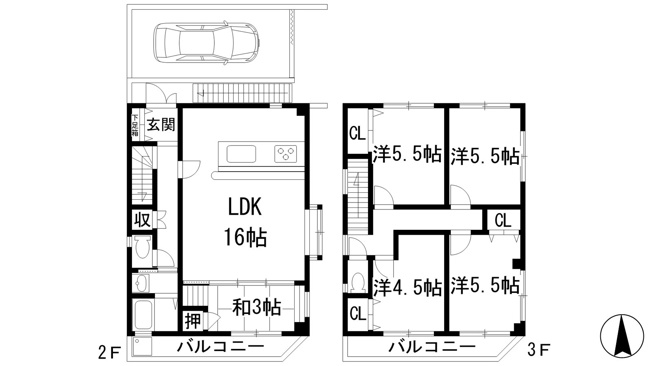 【間取り】 | リオステージ大吹