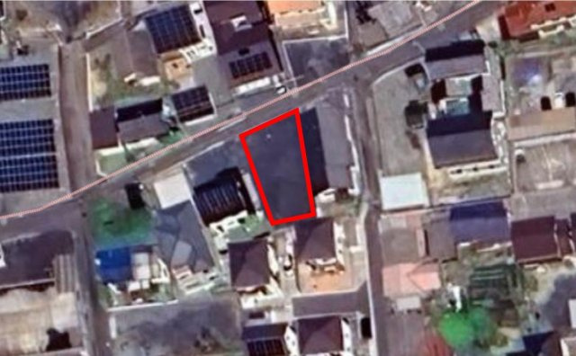 津山市上之町　分譲地75.9坪（2区画　東側）の地図