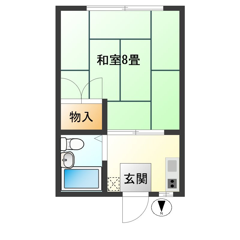 シティハイツ鈴の木の間取り