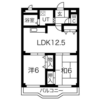 【間取り】 | グランシャリオＮ棟