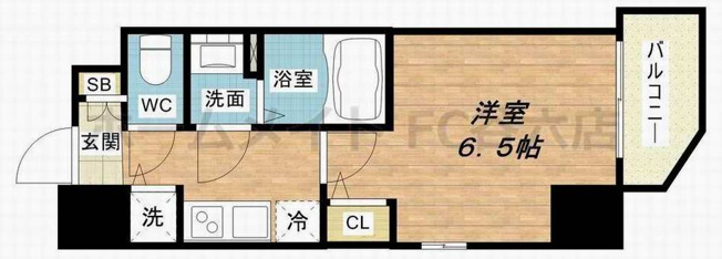 【間取り】 | エスリード難波セントラル