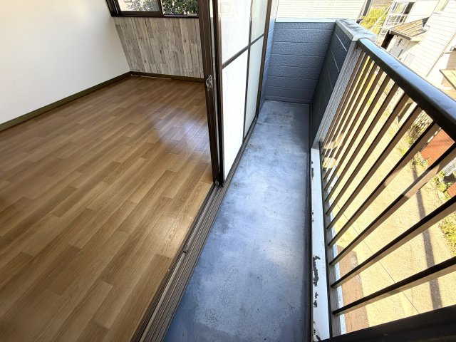 五木田3203邸のバルコニー