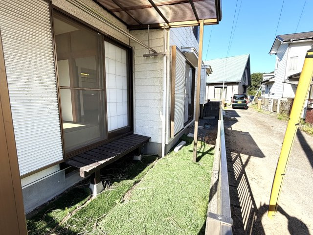 五木田3203邸の庭