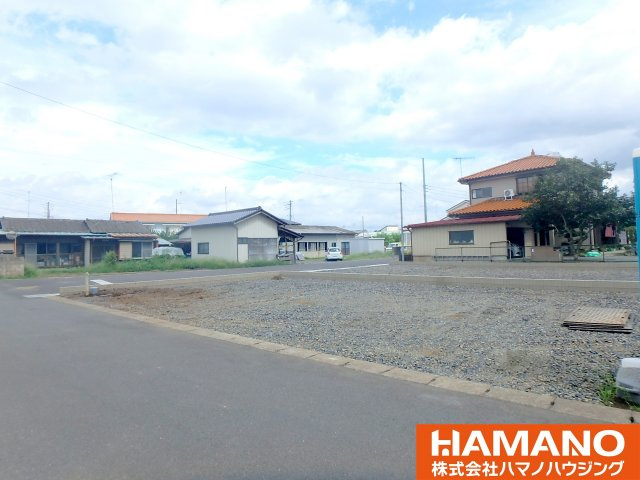 ＦＩＴ　筑西市新治1期の前面道路含む現地写真