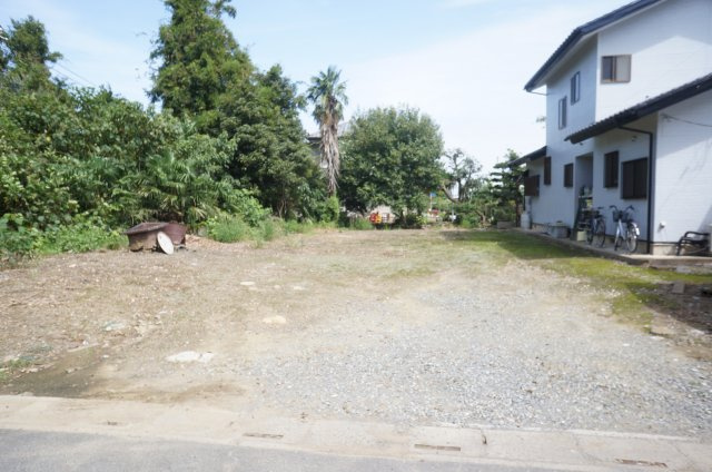 川島町中山　建築条件なし売地　敷地面積100坪　東武東上線『川越駅』バス33分　【中山小学区】の外観