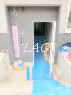 【エントランス】 |  エントランスです。（建築中です）