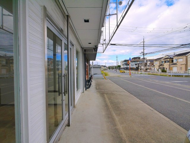 増田店舗の駐車場