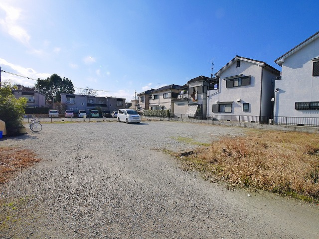 増田店舗の駐車場