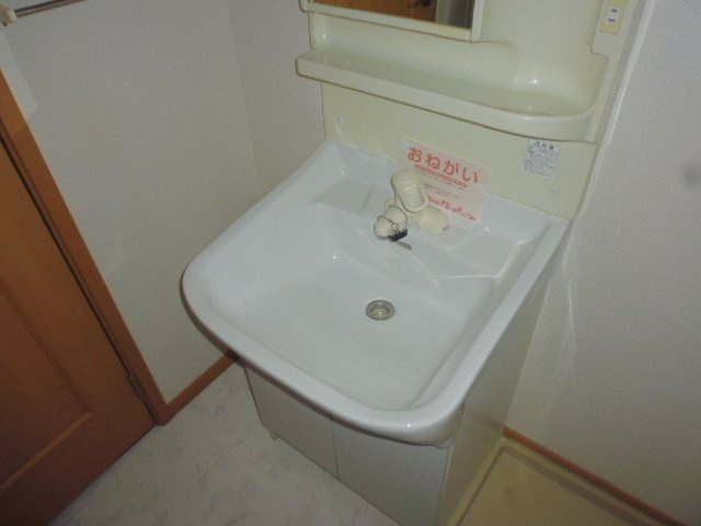 フルールＢの独立洗面台