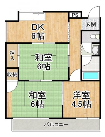 【間取り】 | メゾン深井