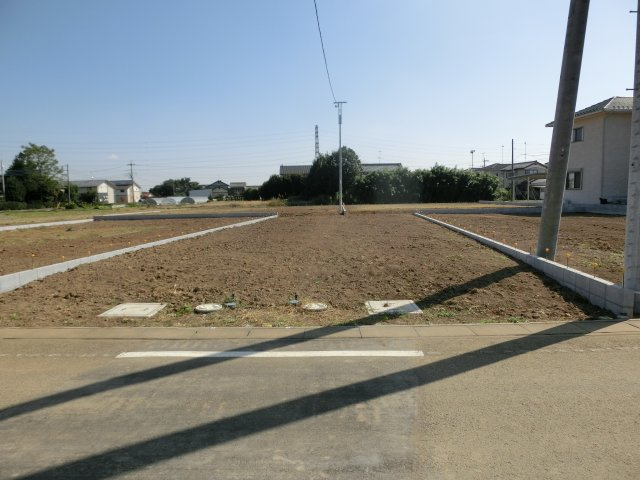 鴻巣市屈巣の売地の外観