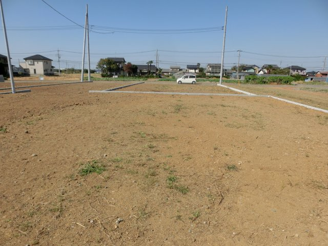 鴻巣市屈巣の売地の外観