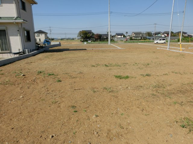 鴻巣市屈巣の売地の外観