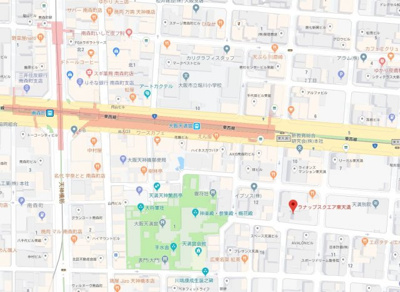 【地図】 | ラナップスクエア東天満
