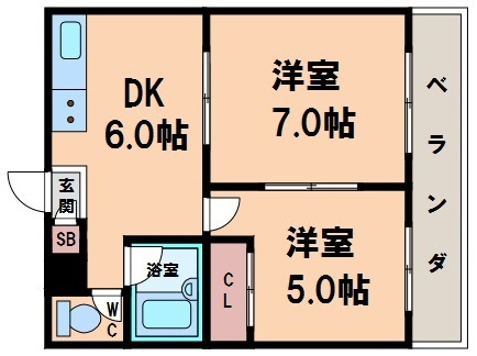 【間取り】 | ジョイテル西田辺Ⅰ