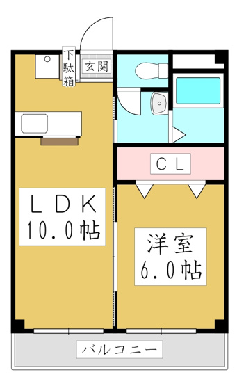 【間取り】 | フローレス八番館