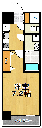【間取り】 | アドバンス三宮シュロス