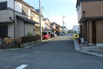 【前面道路含む現地写真】 | 大津市本堅田４丁目29-15　中古戸建