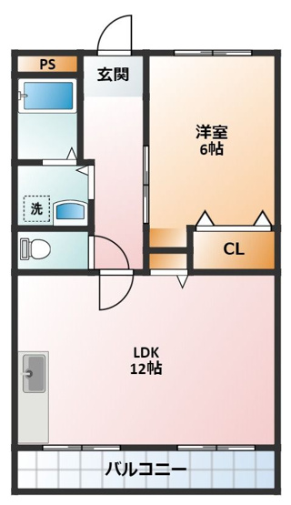 【間取り】 | シバタコーポラス