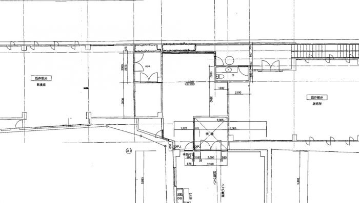 バルビゾン９6の間取り|大名1丁目店舗
