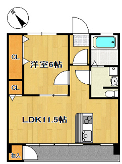 【間取り】 | 第一伊藤ビル