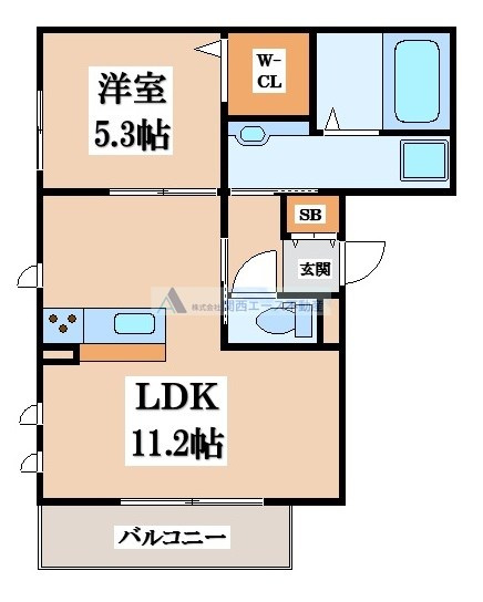【間取り】 | サフィールＫ