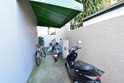 【その他共用部分】 | パティオ蒔田 | 駐輪場・バイク置場