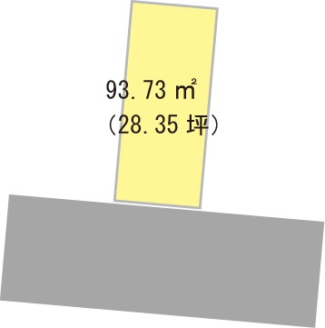 和歌山市島橋西ノ丁・土地・27541の区画図