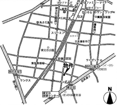 【地図】 | ＨＦ碑文谷レジデンス | ＨＦ碑文谷レジデンス