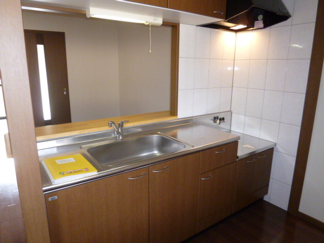 アルファのキッチン|ガスコンロ設置可