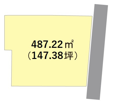 和歌山市榎原・土地・120527の区画図