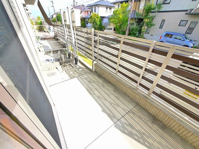 アウスレーゼ　Ａ棟の庭|お庭が付いています