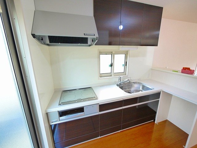 アウスレーゼ　Ａ棟のキッチン|お料理しやすいキッチンです