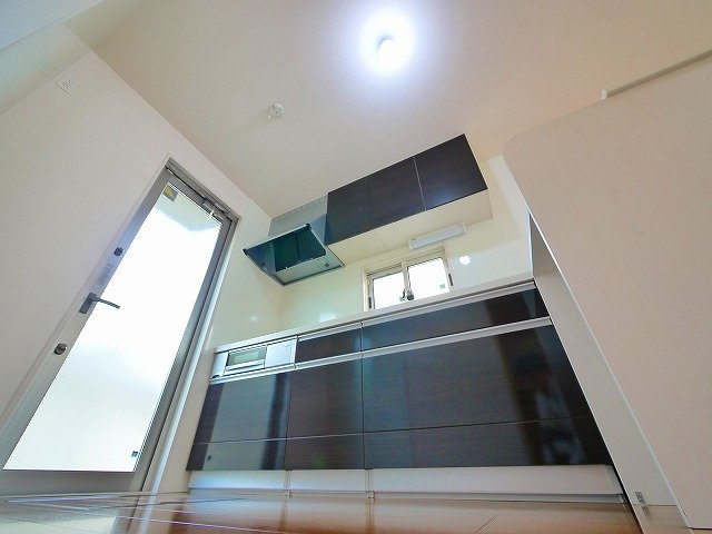 アウスレーゼ　Ａ棟のキッチン|きれいなキッチンです