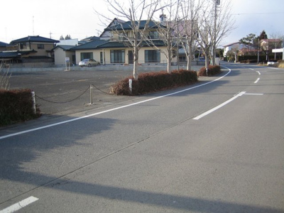 【前面道路含む現地写真】 | 大田原市黒羽向町　土地