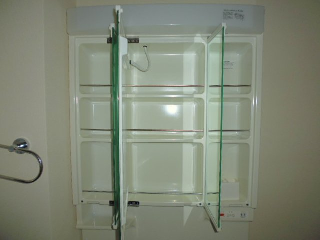 サンライズ亀甲Ⅲの収納|洗面所収納