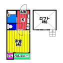 【間取り】 | シャローム竹下の間取り